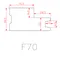 Enda New PVC F70 Profile - Special for Doors & Windows, Eco-friendly & Durable